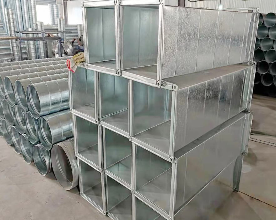 江西共板（bǎn）法蘭風管加工：9月3日工藝-4